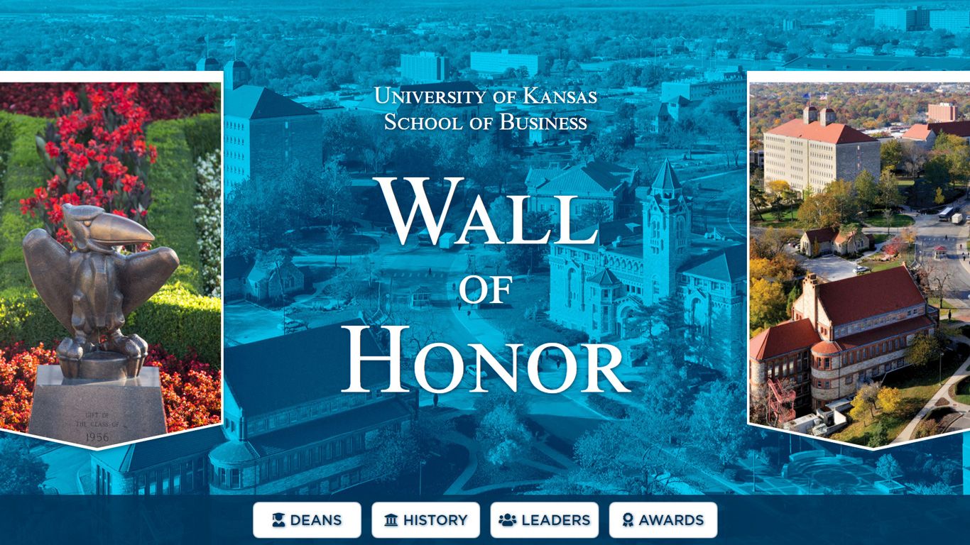 Wall of Honor starting page